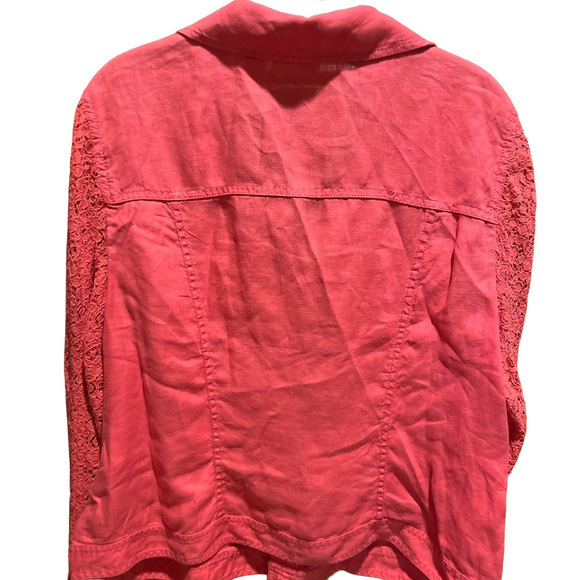 40. WOMENS CHICO’S 2/L DETAIL JACKET - Picture 6 of 6